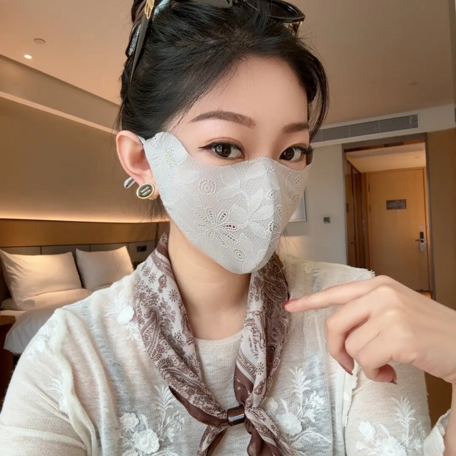 Lace eye protection mask - Wom - Cloth Face Mask Washable ulasan dan harga