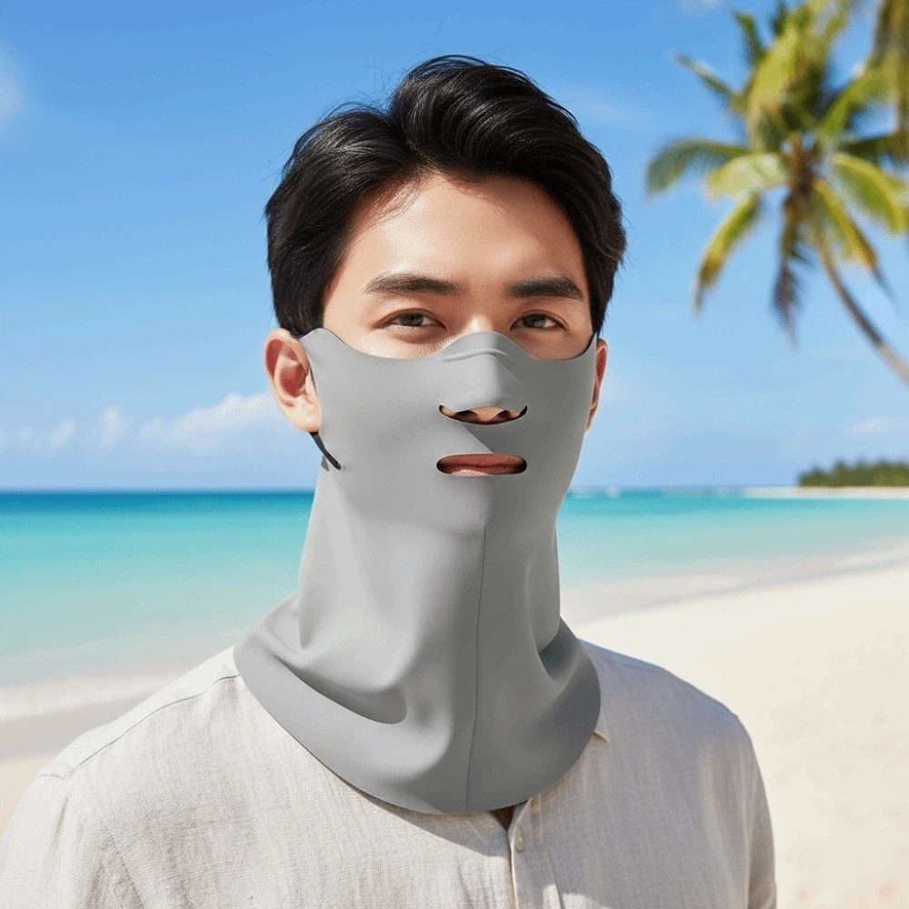Cycling Nylon Neck Sunscreen M - Sports Mask Breathable ulasan dan harga