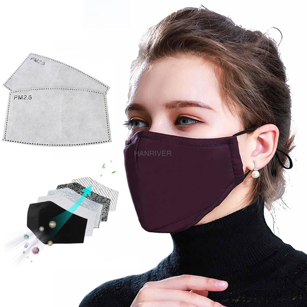 Cotton Face Mask PM2.5 Activat - Anti Pollution Mask ulasan dan harga