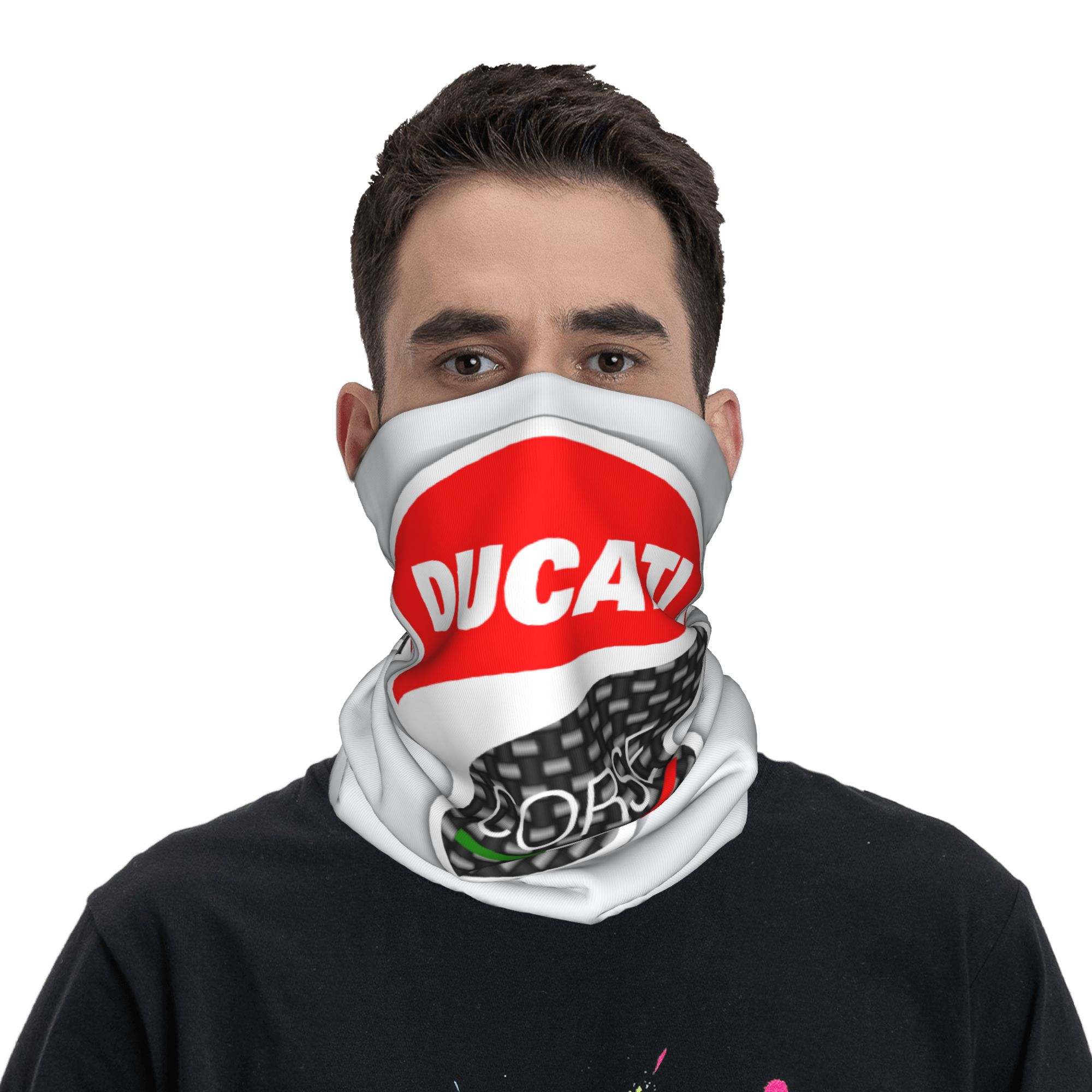 Custom Racing Sprot Ducatis Ba - Neck Gaiter Face Cover ulasan dan harga