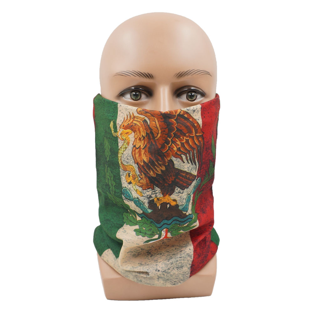 North America National Flags B - Neck Gaiter Face Cover ulasan dan harga