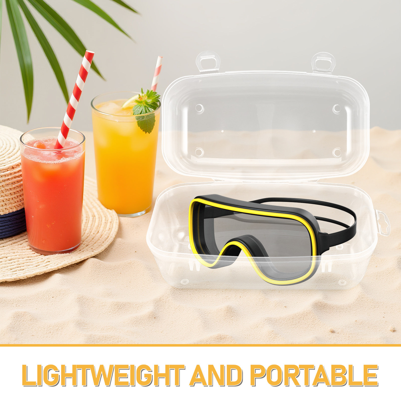 Hard Shell Waterproof Diving M - Mask Case Hard Shell ulasan dan harga
