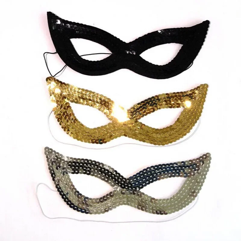 Women Girl Sequins Sexy Fox Ca - Respirator Half Face ulasan dan harga