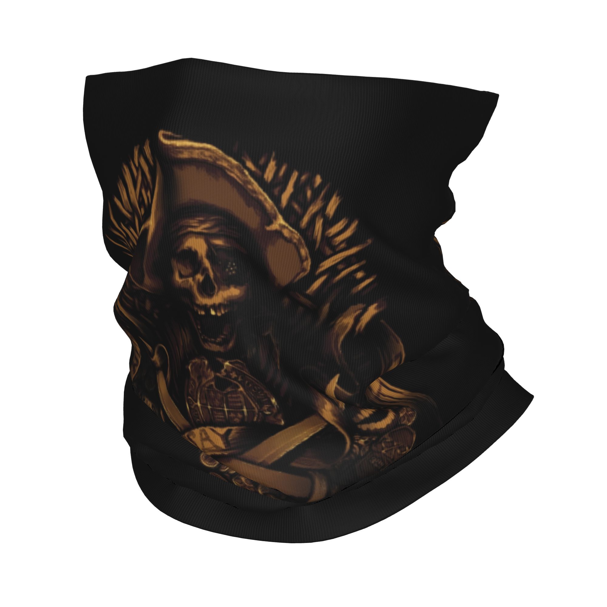 Custom Never Say Die Pirate Sk - Neck Gaiter Face Cover ulasan dan harga
